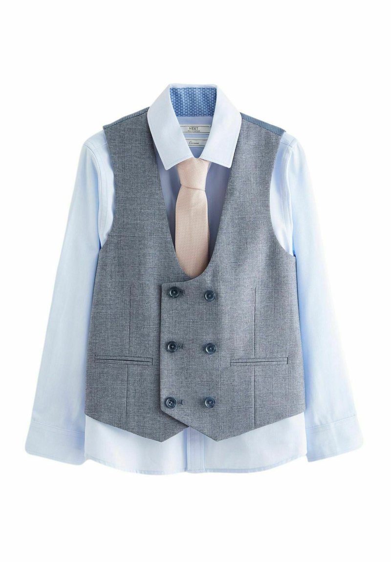 Next SET - REGULAR FIT - Camicia - cham denim blue