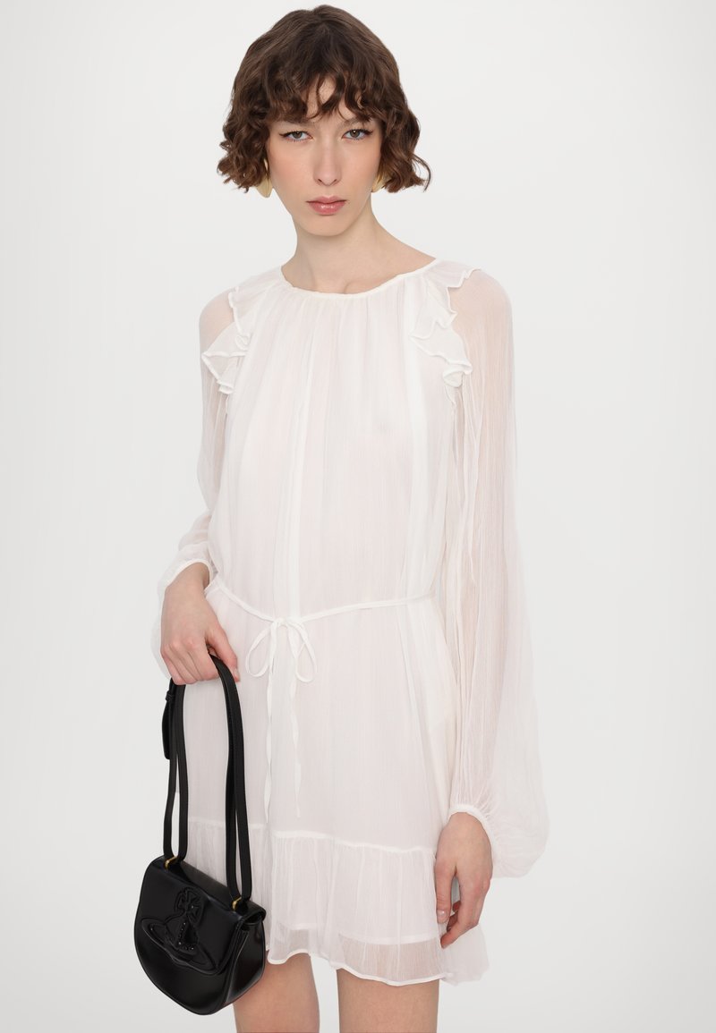 DESIGNERS REMIX IOLA - Day dress - cream/off-white - Zalando.co.uk