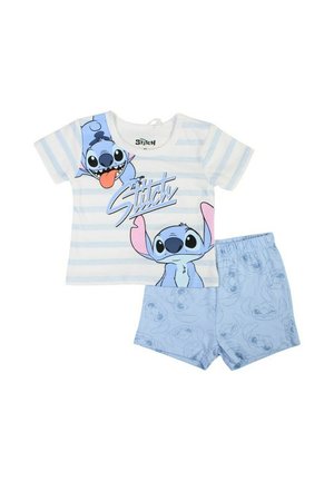 LILO STITCH - ENSEMBLE IMPRIMÉ - Short - bleu