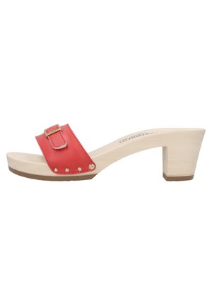 PEGGY - Clogs - red