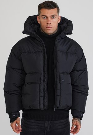 SIKSILK, PUFFER JACKET - Winterjas - black
