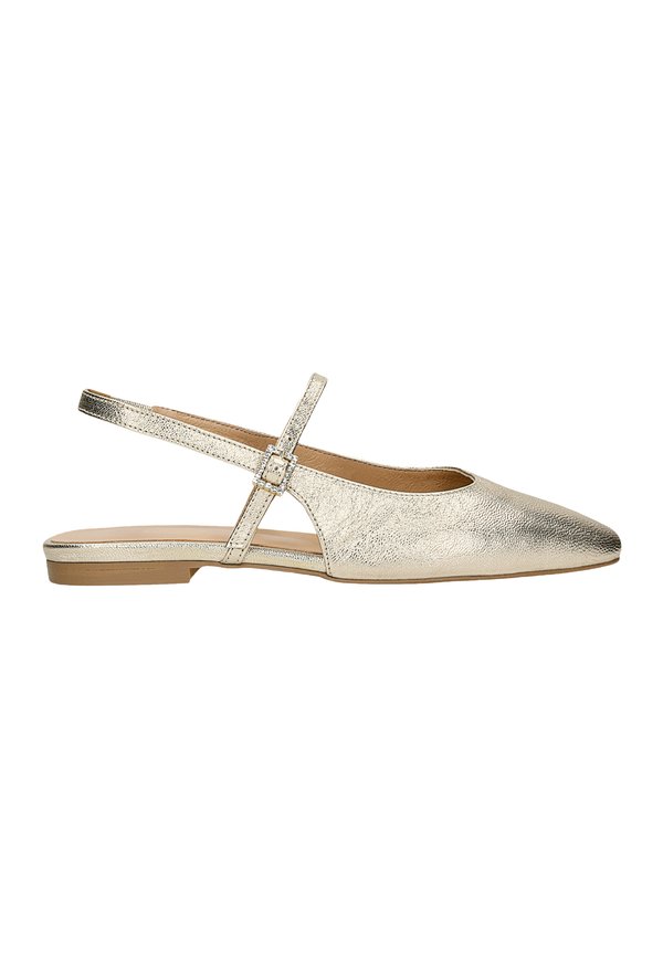 Riemchenballerina - złoty