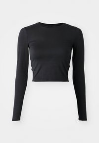 SEAMLESS CREW  - Topper langermet - casual black