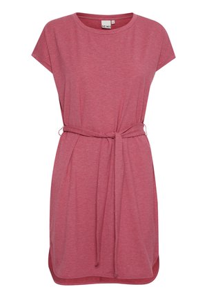 ICHI IHREBEL DR - Vestito di maglina - carmine