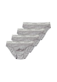 Slip Sloggi Mini Uomo – Bianco, Grigio E Nero (bi-pack, 2 Pezzi)