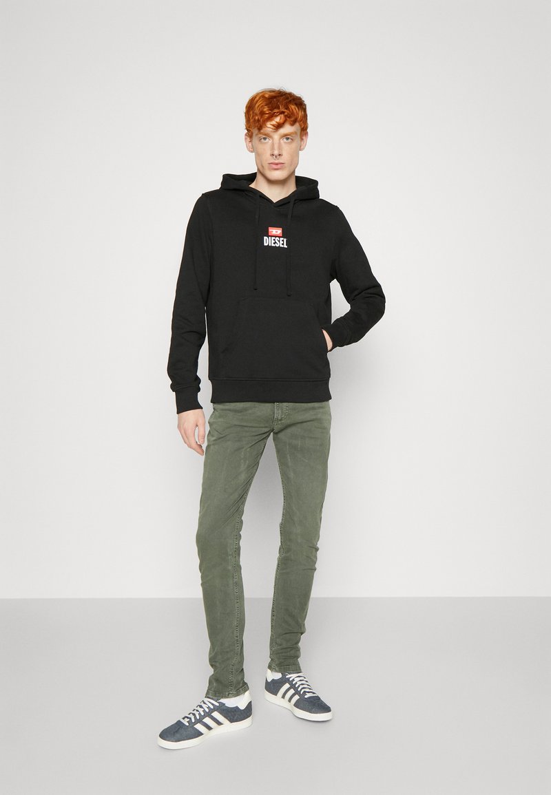 Diesel Jeans Skinny Fit donkergroen Diesel Jeans Skinny Fit donkergroen