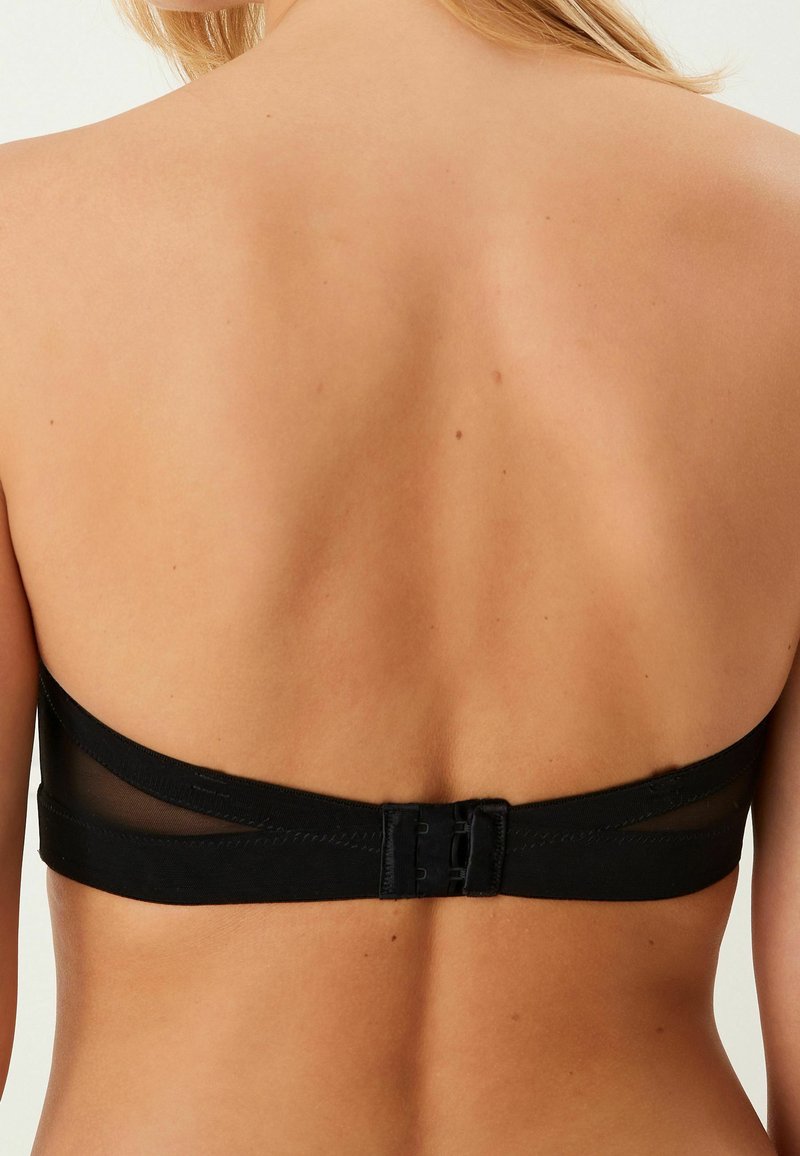 tape bra for backless dress LYOLYTE RIBBED LOW BACK BRA – WASTED FASHION main image 0