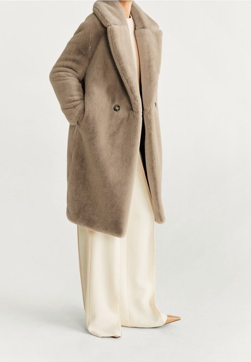 Mango Zimní kabát - brown