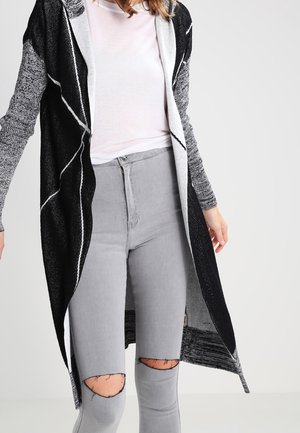 Cardigan - mottled grey