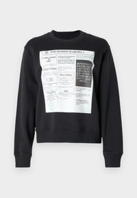 Sweatshirt - washed black