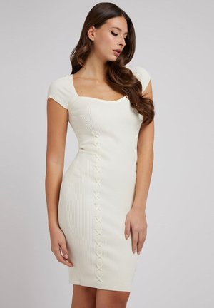 SHAPING - Vestido de tubo - weiß