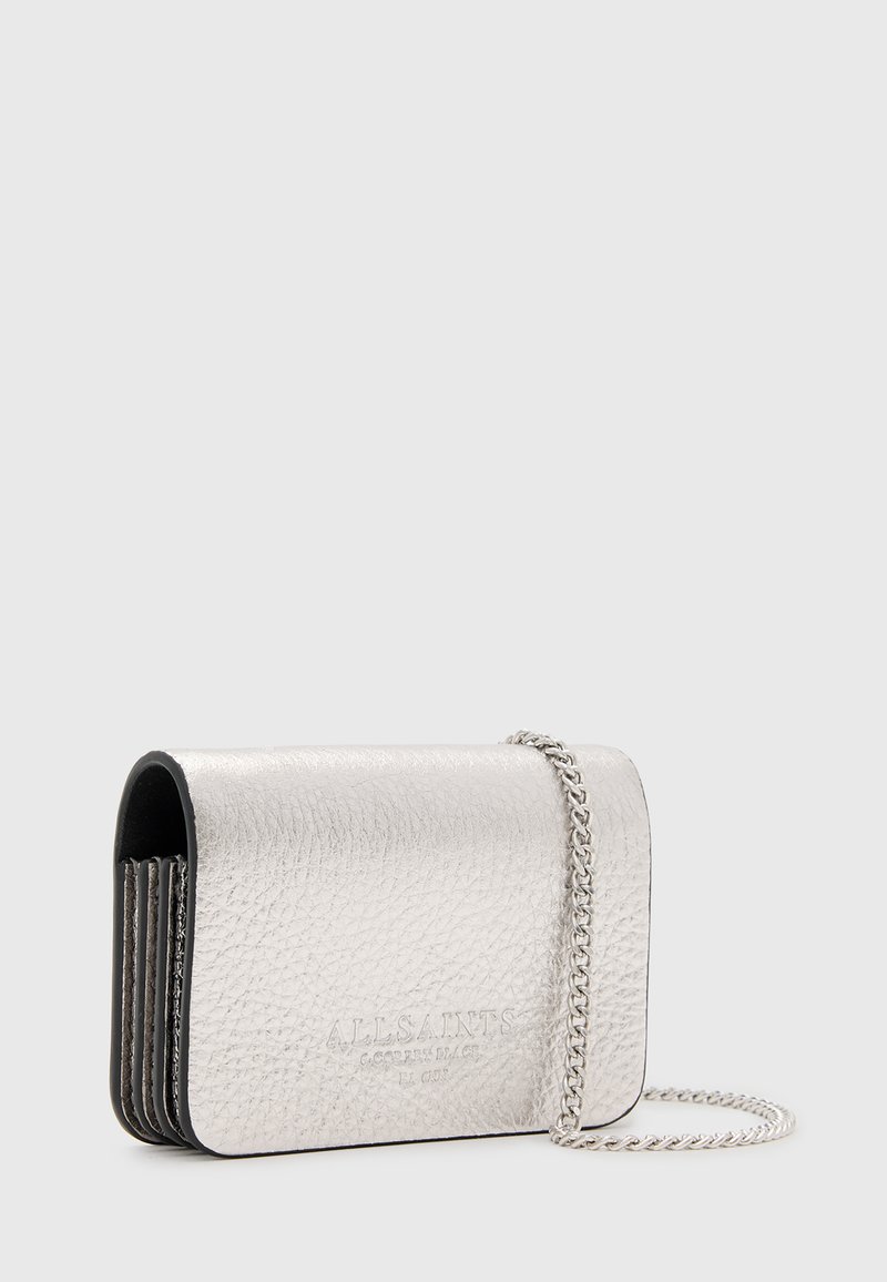 Pochette Chaîne Argent/blanc Uxcell - Sac à Main En Cuir Avec Poignées épaule