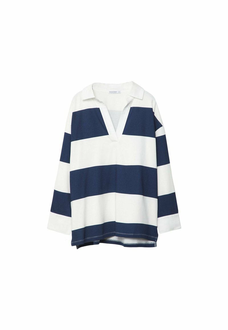 Stradivarius Longsleeve donkerblauw