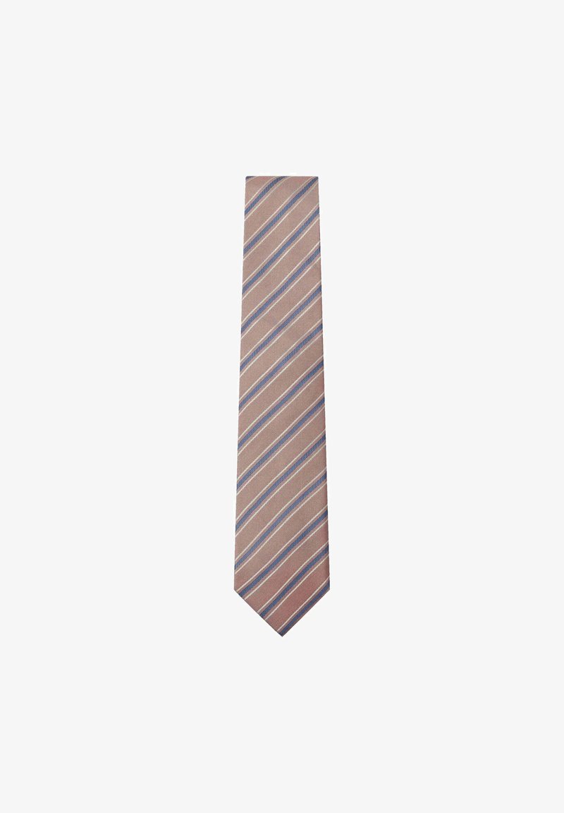 Hackett London REGI STRIPE - Stropdas - pink