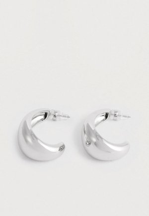 Náušnice - silver-coloured