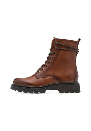 Tamaris ELEGANTE MIT TOUCH-IT - Bottines à plateau - cognac