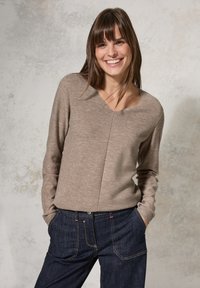 Cecil STRUKTURMIX - Maglione - beige
