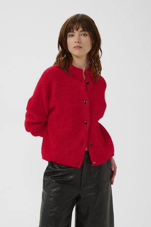 ALPHA - Cardigan - postbox mélange