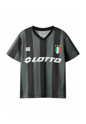 Name it T-SHIRT LOTTO UNISEX - T-shirt imprimé - lava smoke