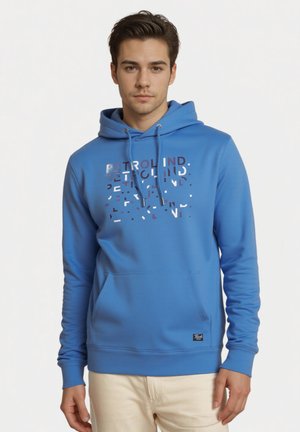 Mikina s kapucňou - blau