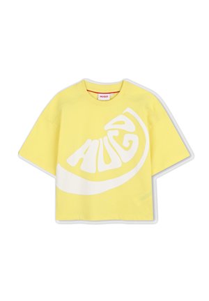 KURZÄRMELIGES  - T-shirt imprimé - mimosa