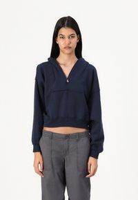 Hollister Co. Mikina s kapucňou - navy