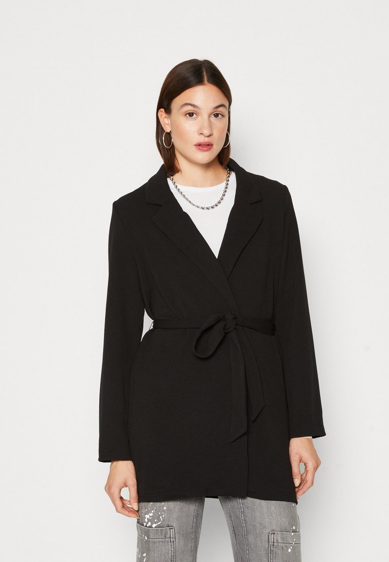 Pieces PCNORA COATIGAN - Short coat - black