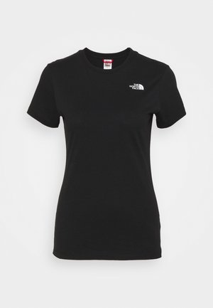 SIMPLE DOME TEE - T-paita - black