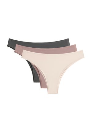 3-PACK - Slip - mottled dark grey