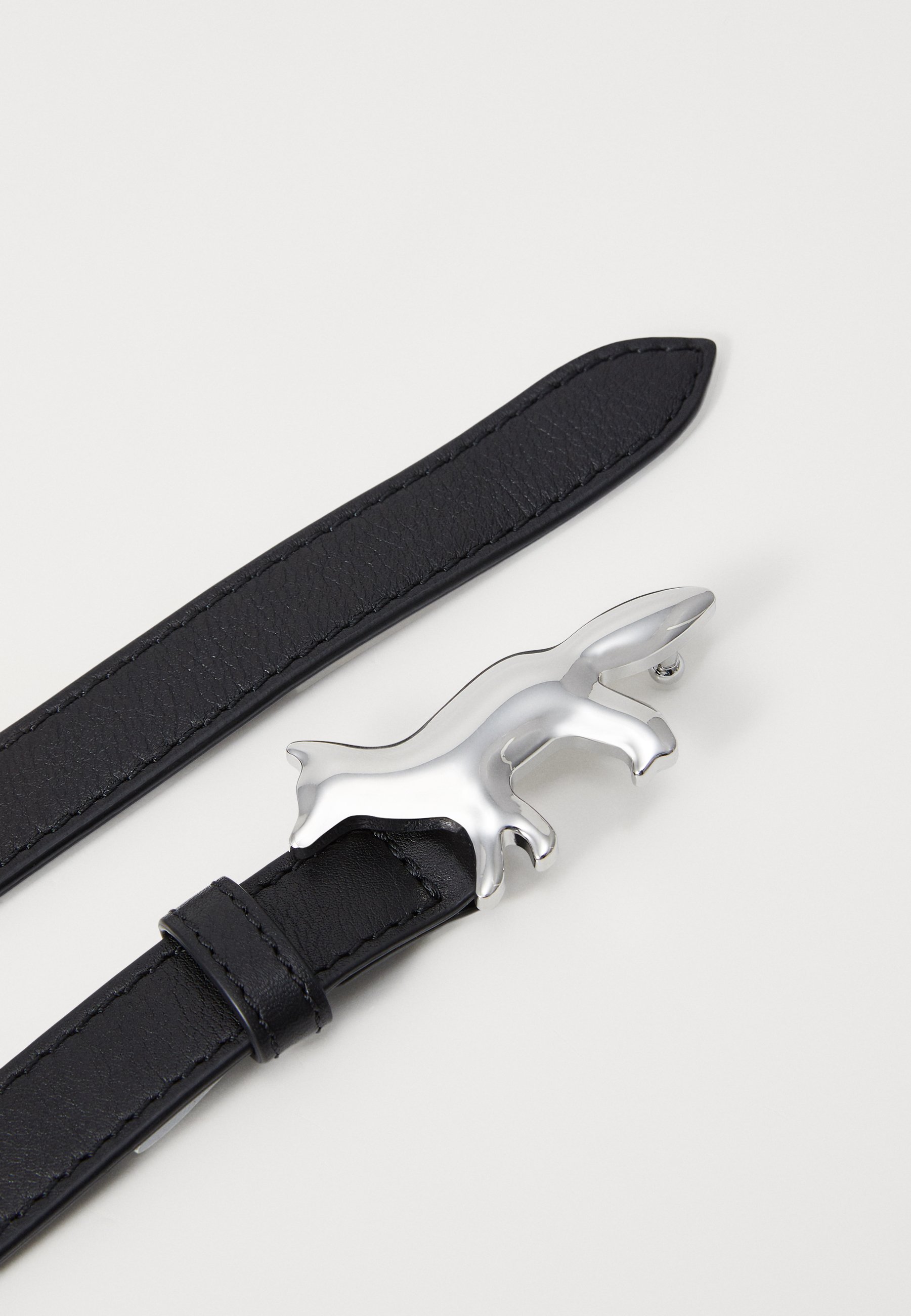 Maison Kitsuné BABY FOX BELT UNISEX - Belt - black - Zalando Maison Kitsuné BABY FOX BELT UNISEX - Belt - black - Zalando