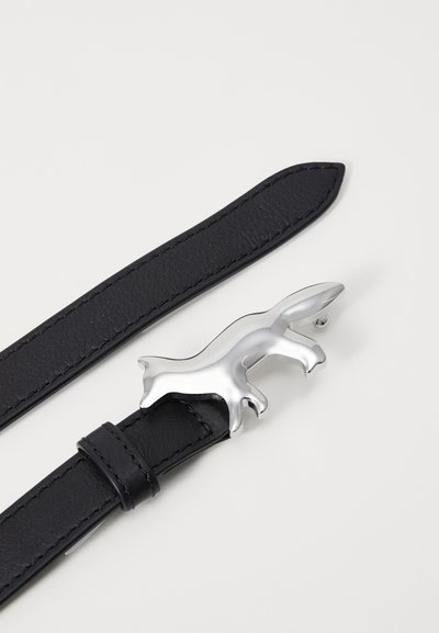Maison Kitsuné BABY FOX BELT UNISEX - Pas - black