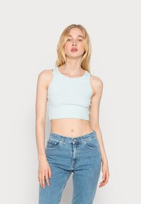 JJXX JXFALLON TANK 2 PACK - Top - baby blue/bright white