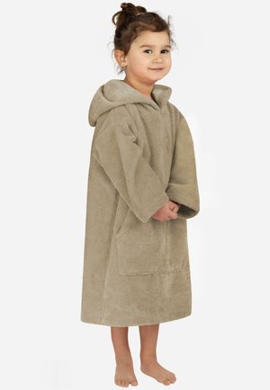 PONCHO - Dressing gown - beige