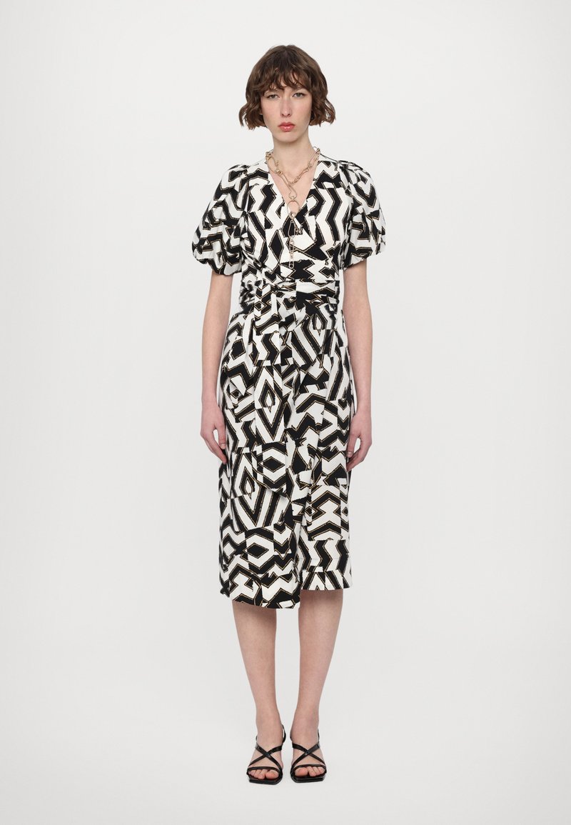 Diane von Furstenberg ARINA - Day dress - black/white/black - Zalando.ie