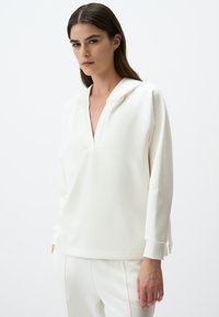 Jimmy Key COZY - Felpa con cappuccio - white