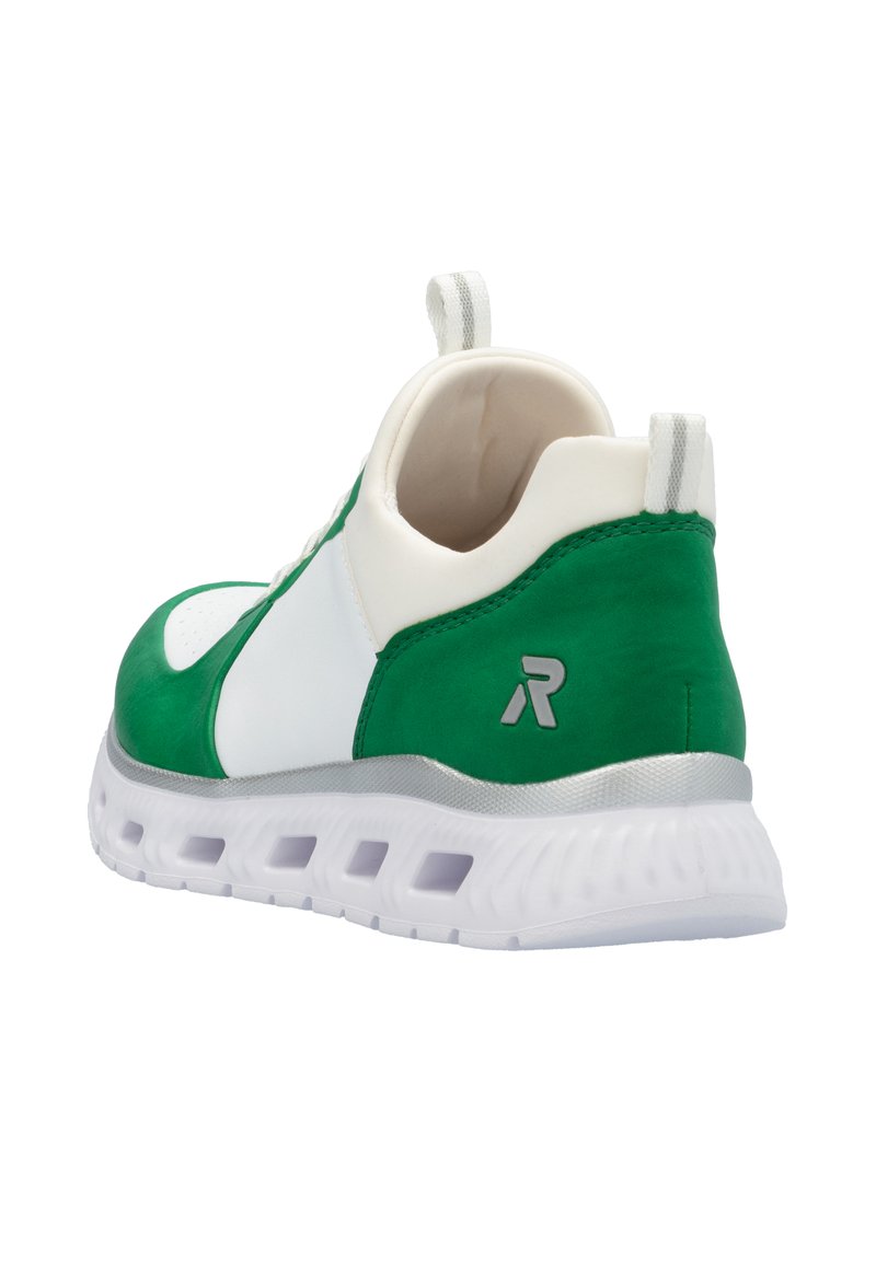 Rieker Sneaker low weiss/grün Zalando