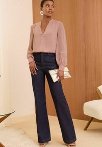 Love & Roses V NECK  HARDWARE - REGULAR FIT - Camicetta - pink