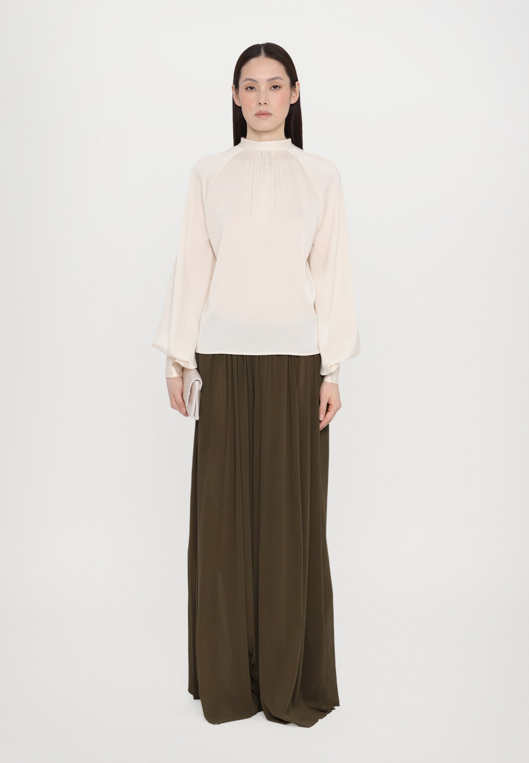 Philosophy di Lorenzo Serafini SKIRT - Maxi skirt - brown