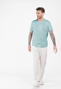 Key Largo Camiseta estampada - light blue