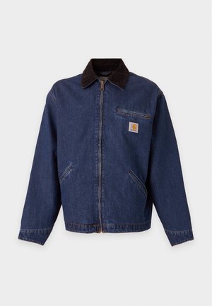 Carhartt WIP, DETROIT JACKET - Τζιν μπουφάν - blue/black stone washed