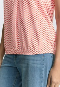 TOM TAILOR T-shirt imprimé - red tile minimal