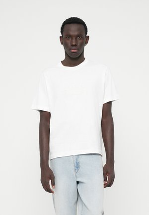 JORBLEECKER BRANDING TEE - Tričko s potlačou - bright white