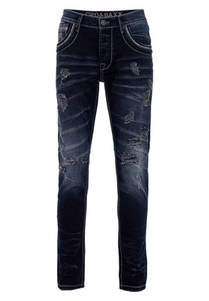 Straight leg jeans - darkblue