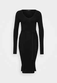 VMSABA V NECK BELT DRESS - Tubino - black