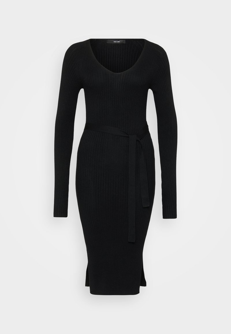 Vero Moda Tall Gebreide jurk zwart
