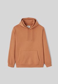 BZB UNI LOURD - Sweat à capuche - pêche