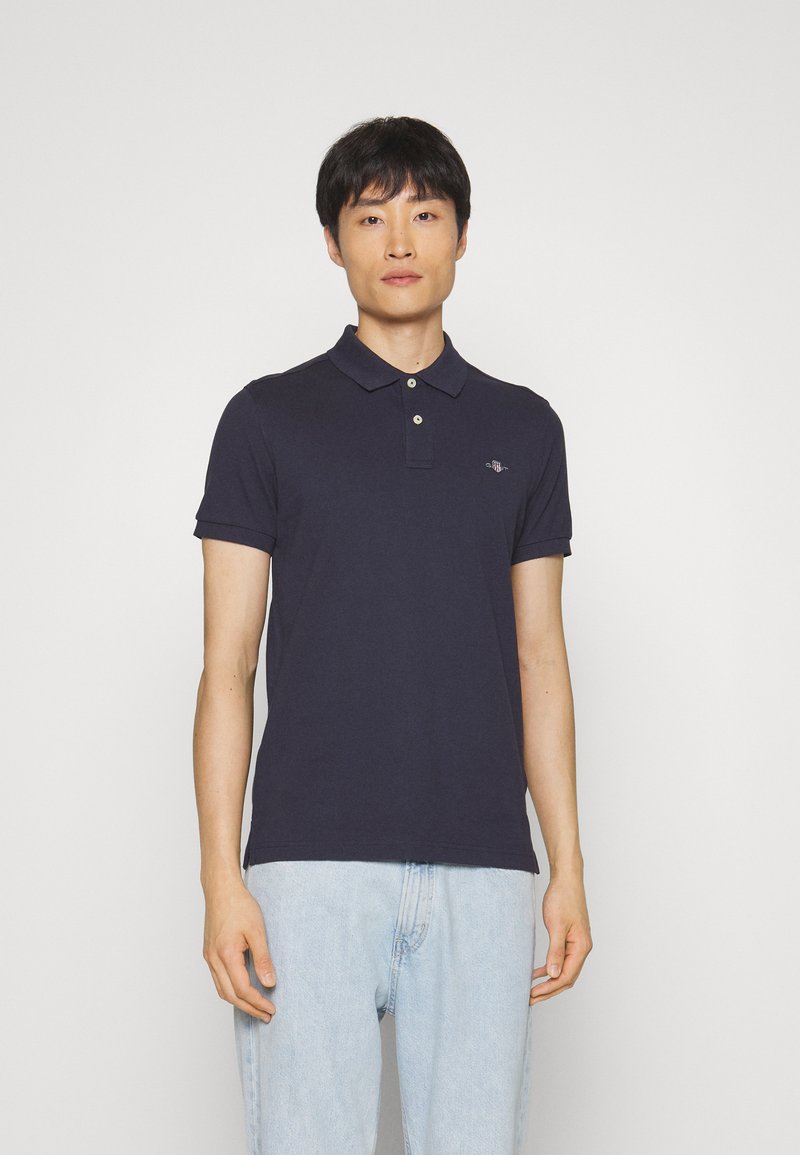 GANT - SLIM SHIELD - Polo majica - dark blue, Povećaj