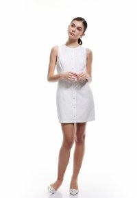 Koton SLEEVELESS MINI DRESS - Vapaa-ajan mekko - off-white