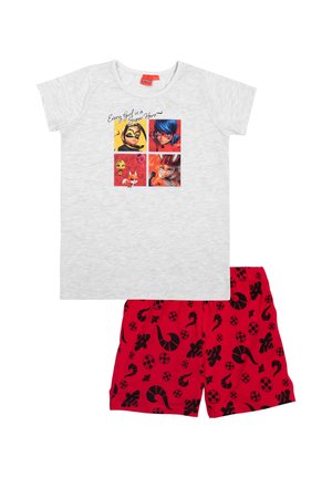 Miraculous MIRACULOUS SET KURZARM - Pyjama set - grau rot