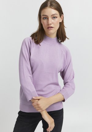 PULZ PZSARA  - Jersey de punto - lavender frost melange